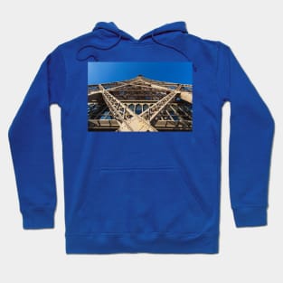 Eiffel Tower in Paris against clear blue sky Hoodie